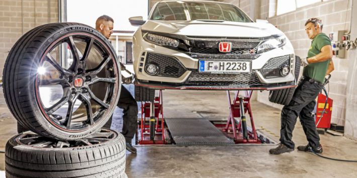 UHP tyres test Sport Auto Honda Civic Type R
