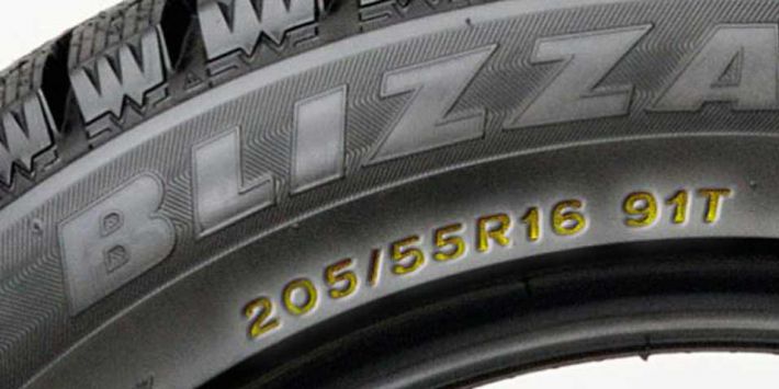 Read-tyre-marking