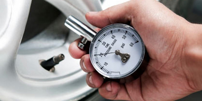 Regularly check your tyre pressure for safe driving